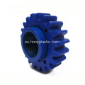 Azul Nylon MC901 Material Spur engranaje